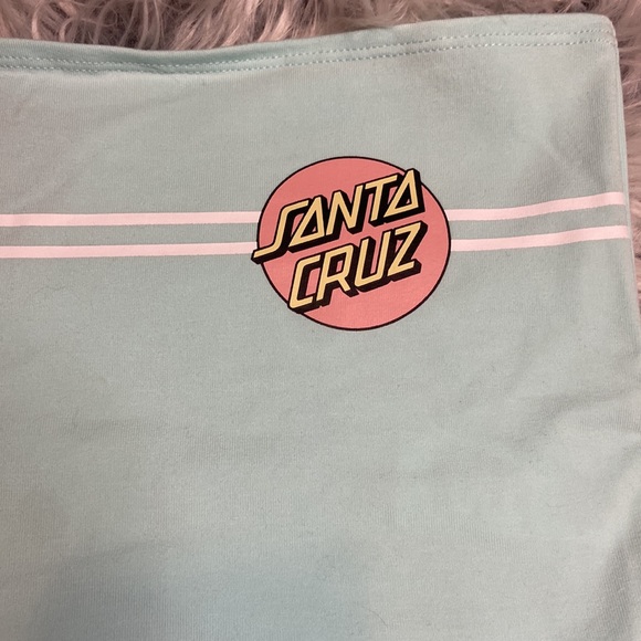 NWOT Brand new Santa Cruz mint with logo tube top size medium - Picture 5 of 5
